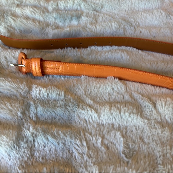 Chaps Orange Women's Belt - Picture 1 of 6